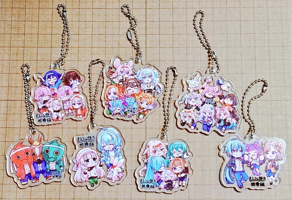 【アプケ2nd】アプランメンバージャージ化アクリルキーホルダー【非公式】