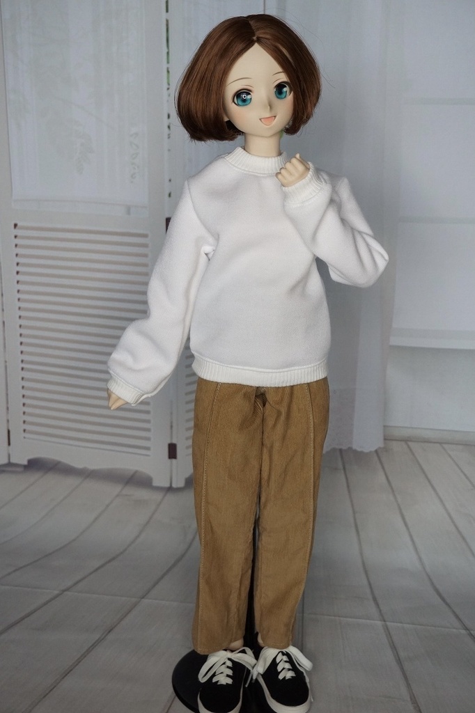 DD共通サイズ 無地スウェット【白】・【黒】