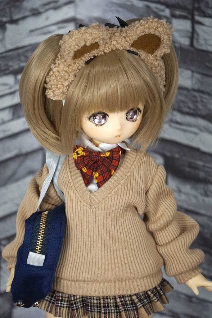 kumako・IMOMO40サイズ　くまみみスクールガールセット