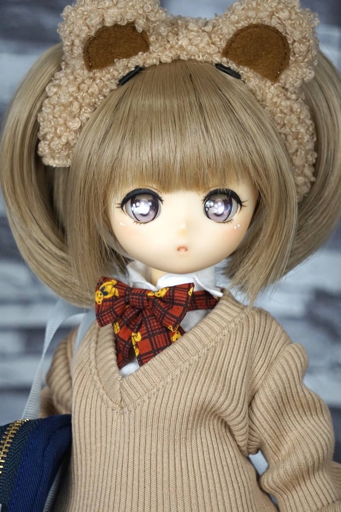 kumako・IMOMO40サイズ　くまみみスクールガールセット