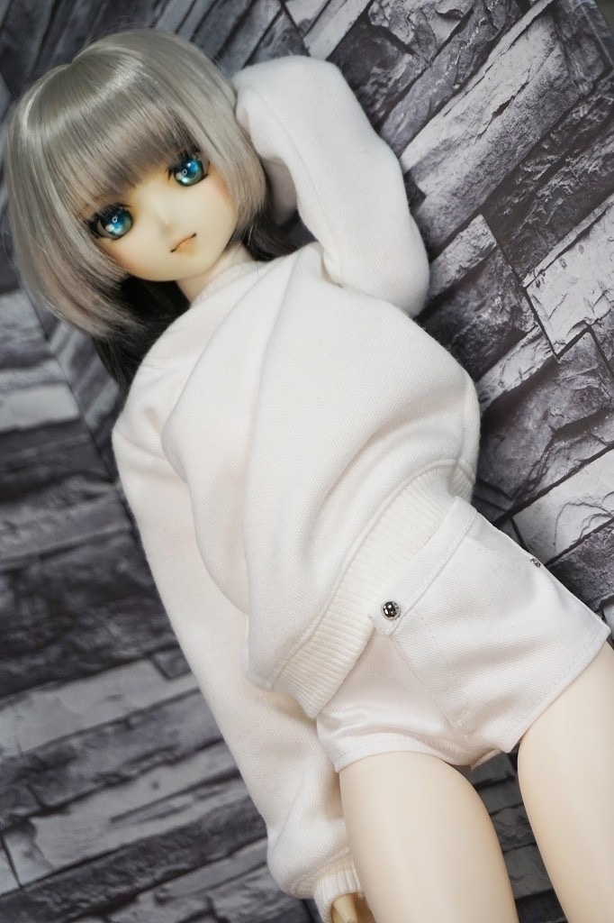 DD•DDSサイズ　ホットパンツ　【ホワイト】