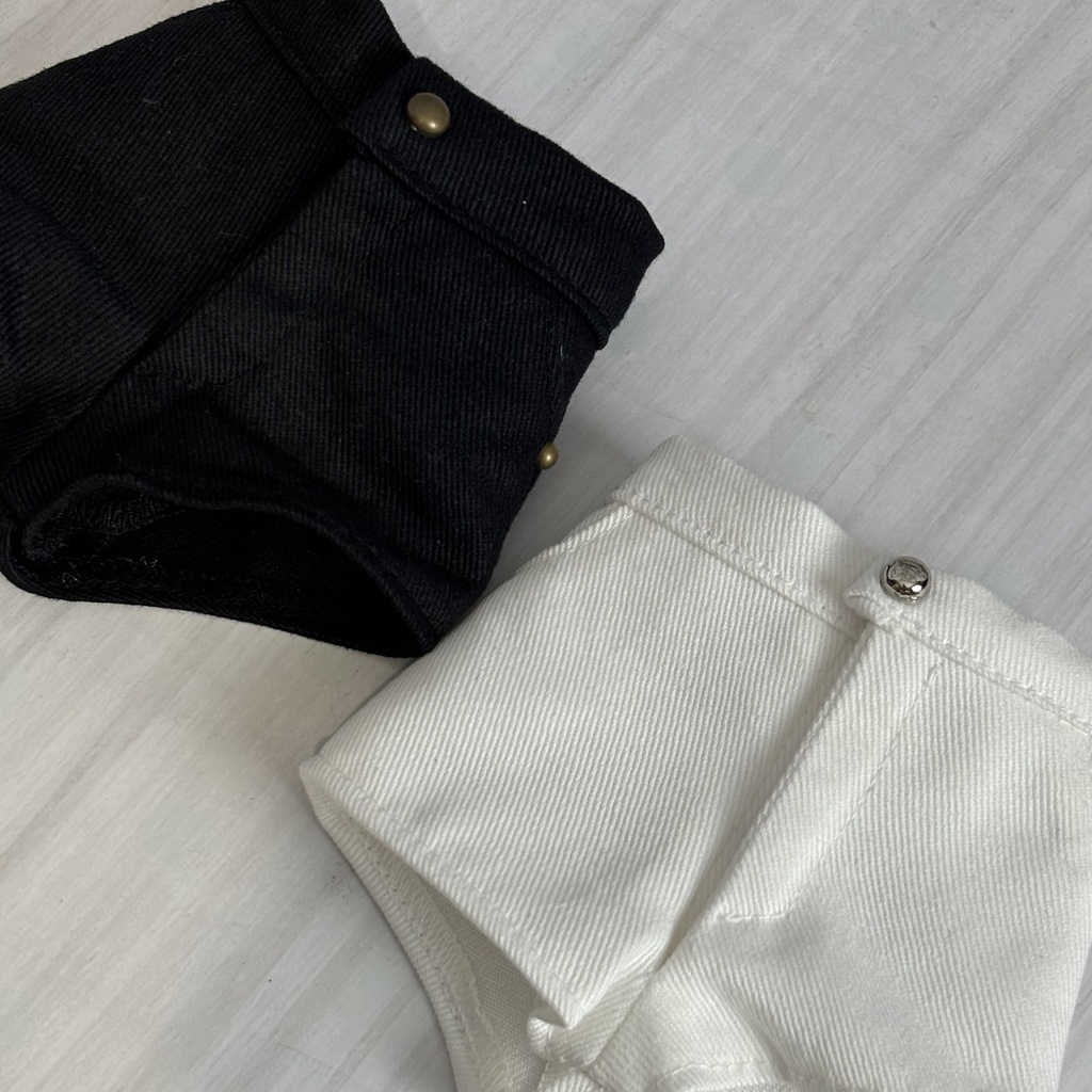 MDDサイズ ホットパンツ【ホワイトorブラック】