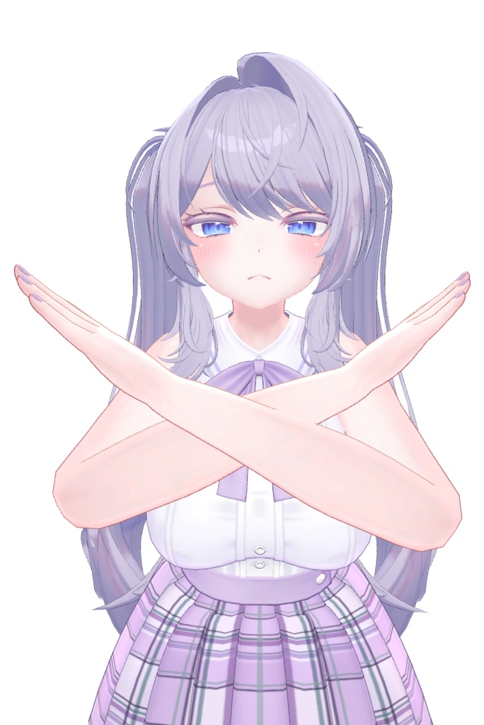 ✨期間限定SALE✨ ¥850 → ¥400【VRC Hair】【Melty Long Wave Twin tails】【メルティウェーブロングツインテール】
