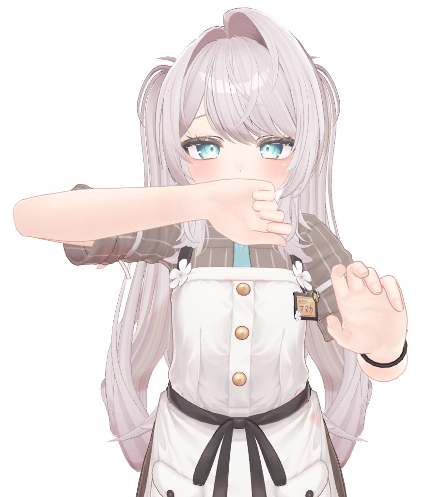 ✨期間限定SALE✨ ¥850 → ¥400【VRC Hair】【Melty Long Wave Twin tails】【メルティウェーブロングツインテール】