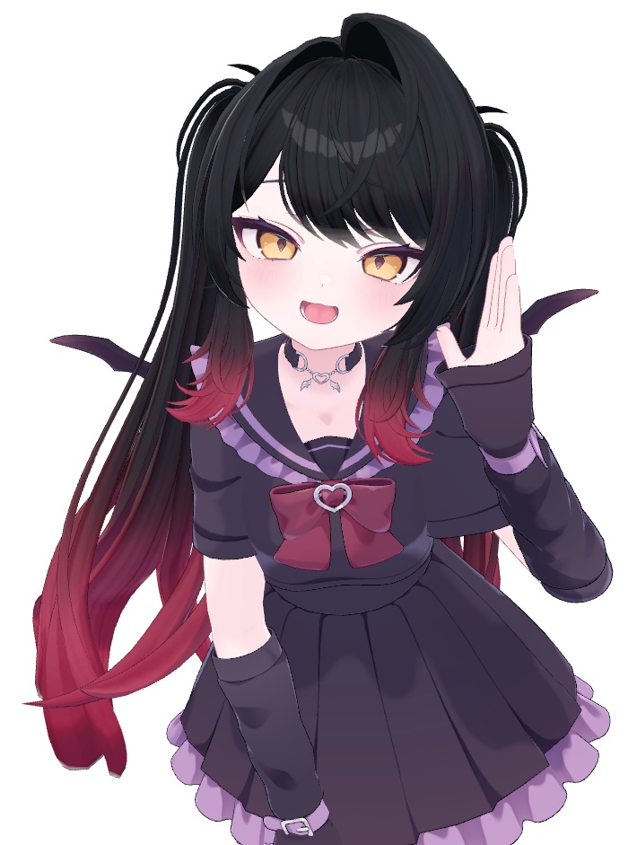 ✨期間限定SALE✨ ¥850 → ¥400【VRC Hair】【Melty Long Wave Twin tails】【メルティウェーブロングツインテール】