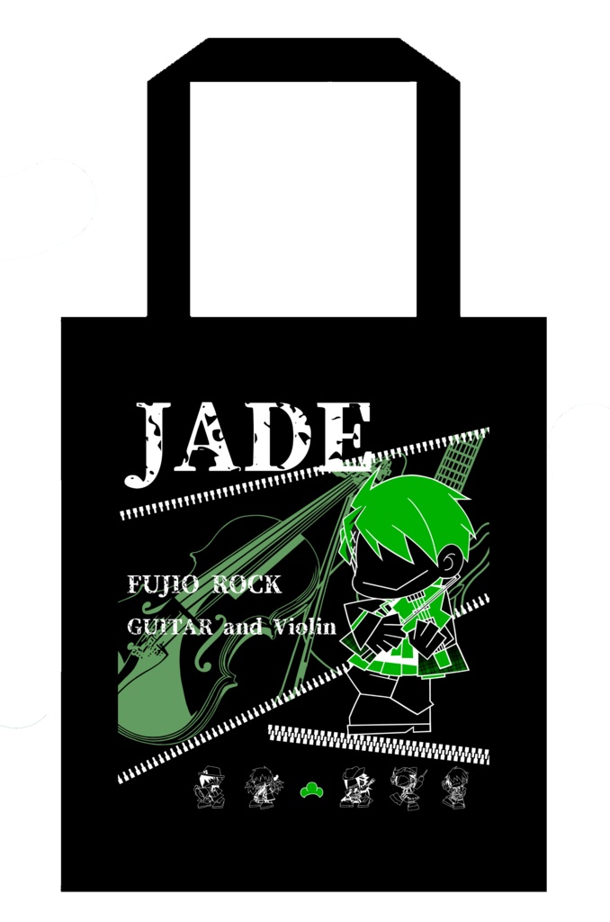 おそ松さんトートバッグ_バンド松ver._全7種