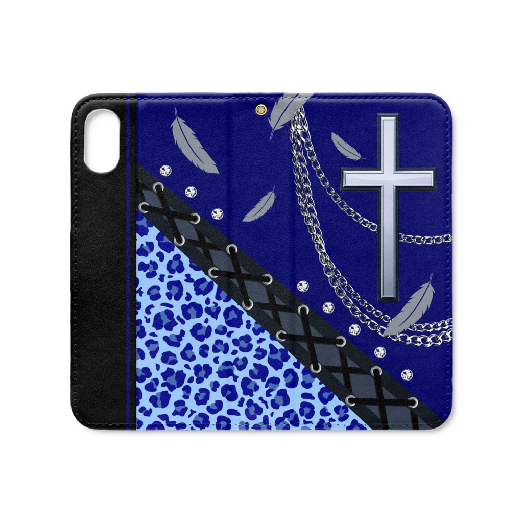 おそ松さん バンド松手帳型iPhoneケース(ベルトなし) iPhone XS / X _全6種