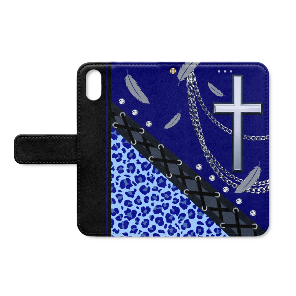 おそ松さん バンド松手帳型iPhoneケース(ベルトあり) iPhone XS / X _全6種