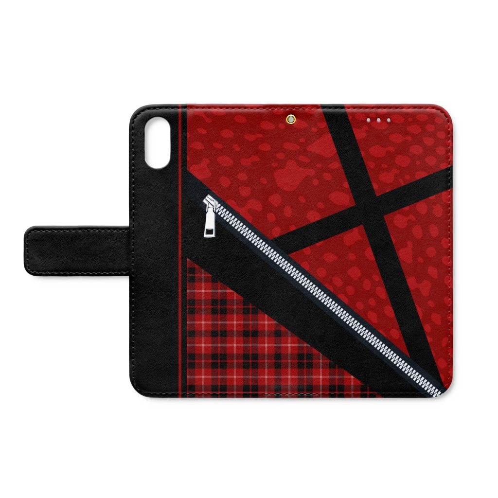 おそ松さん バンド松手帳型iPhoneケース(ベルトあり) iPhone XS / X _全6種