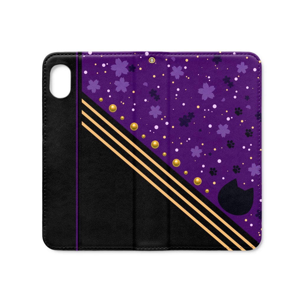 おそ松さん バンド松手帳型iPhoneケース(ベルトなし) iPhone XR _全6種