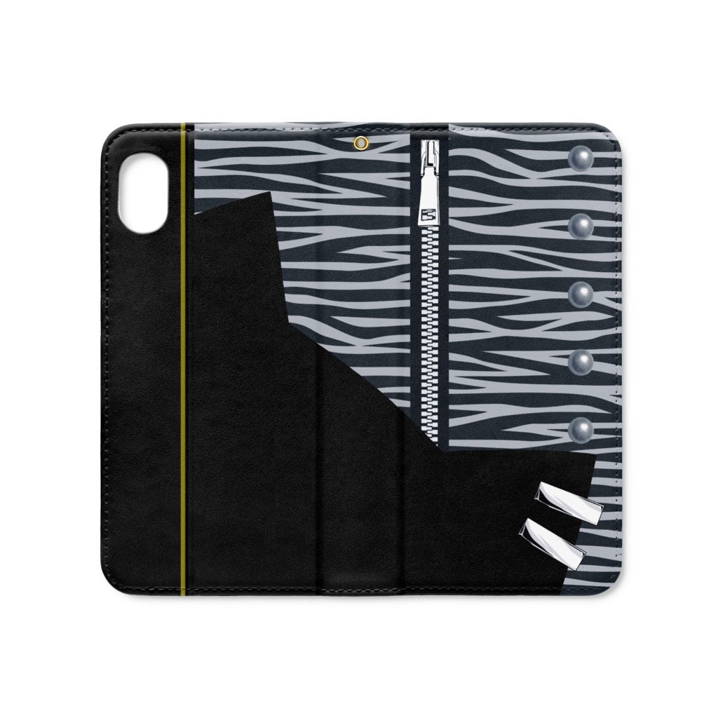 おそ松さん バンド松手帳型iPhoneケース(ベルトなし) iPhone XR _全6種