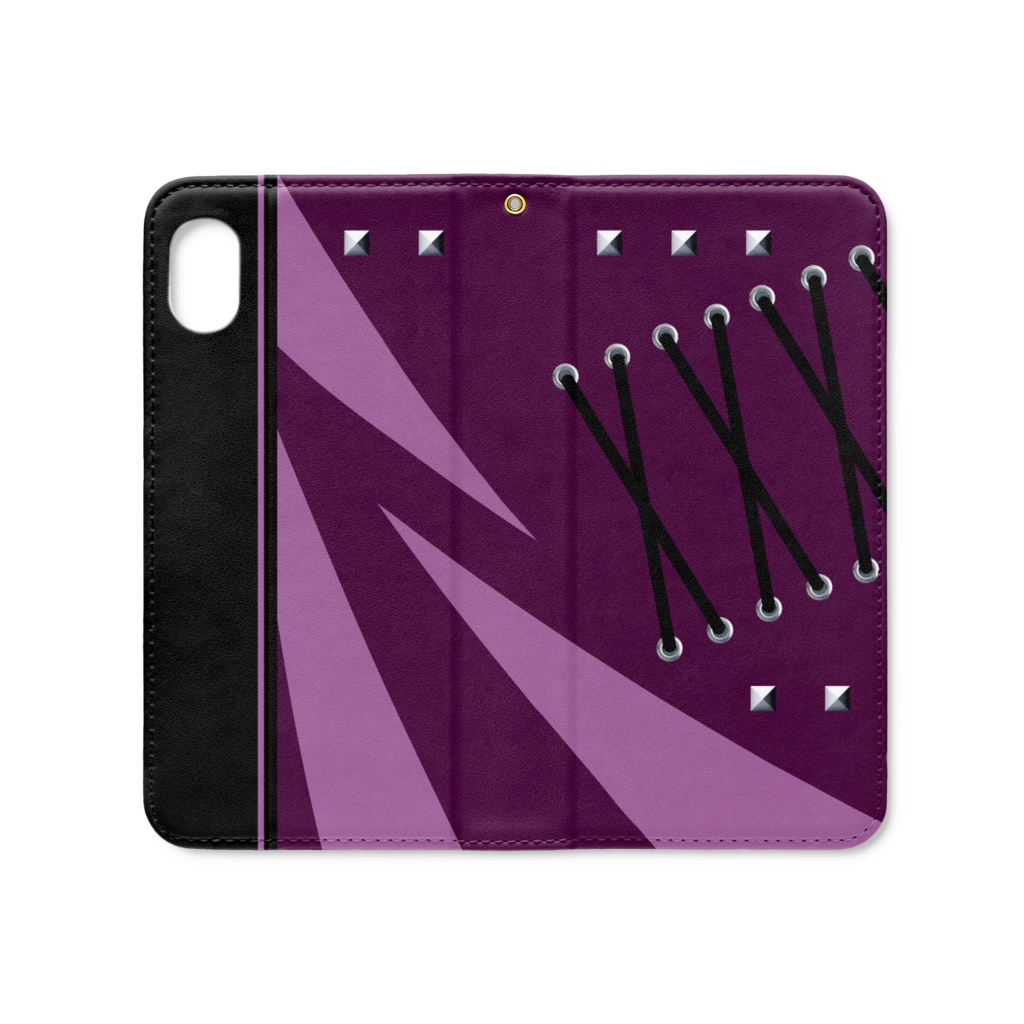 おそ松さん バンド松手帳型iPhoneケース(ベルトなし) iPhone XR _全6種