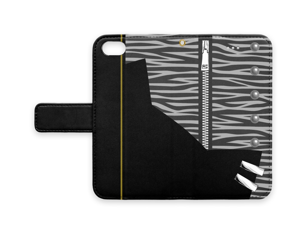 おそ松さん バンド松手帳型iPhoneケース(ベルトあり)iPhone 8 / 7 _全6種