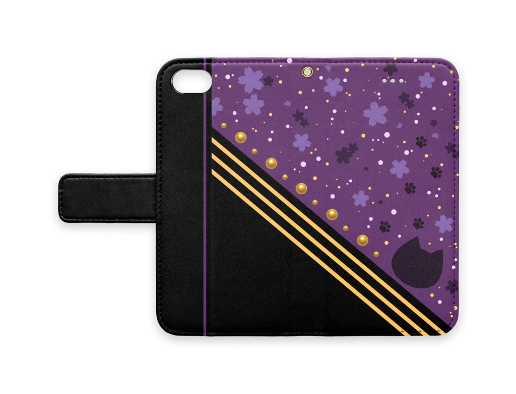 おそ松さん バンド松手帳型iPhoneケース(ベルトあり)iPhone 8 / 7 _全6種