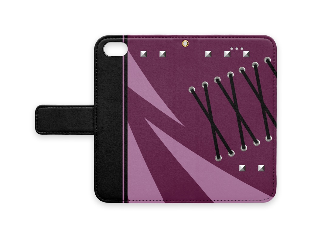 おそ松さん バンド松手帳型iPhoneケース(ベルトあり)iPhone 8 / 7 _全6種