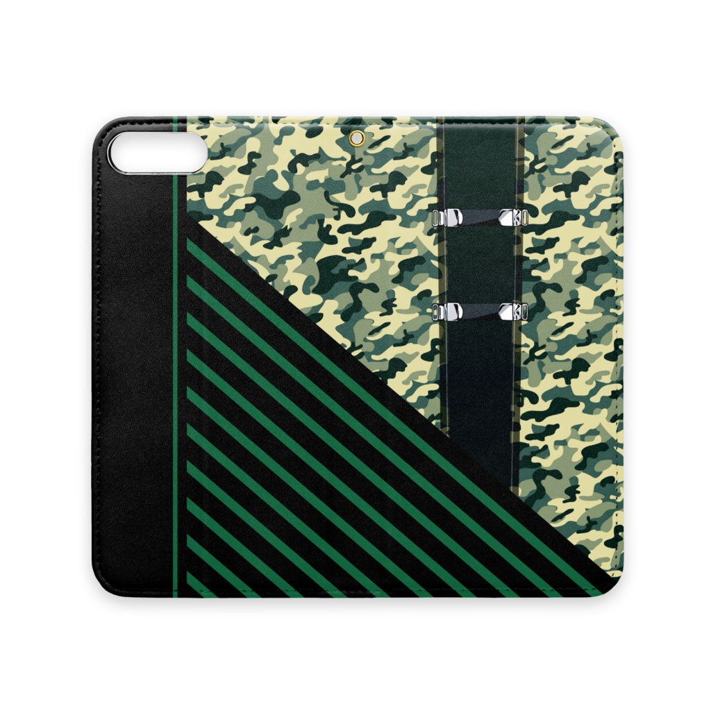 おそ松さん バンド松手帳型iPhoneケース(ベルトなし)iPhone 8 Plus / 7 Plus _全6種