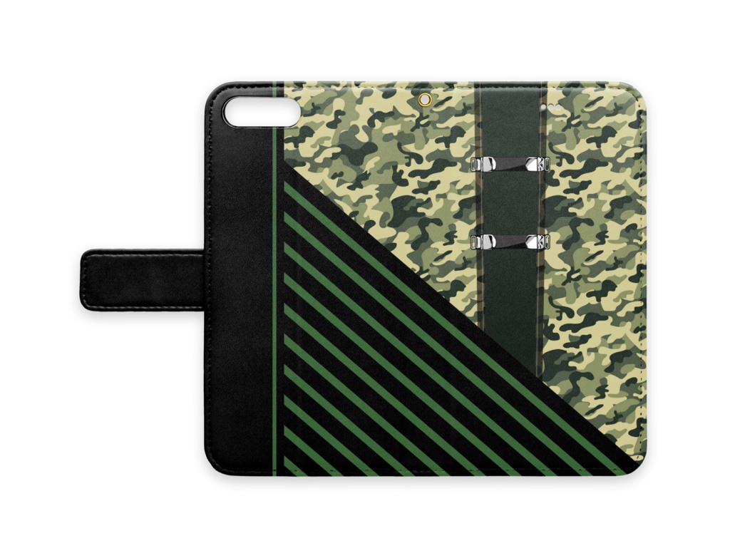 おそ松さん バンド松手帳型iPhoneケース(ベルトあり)iPhone 8 Plus / 7 Plus _全6種