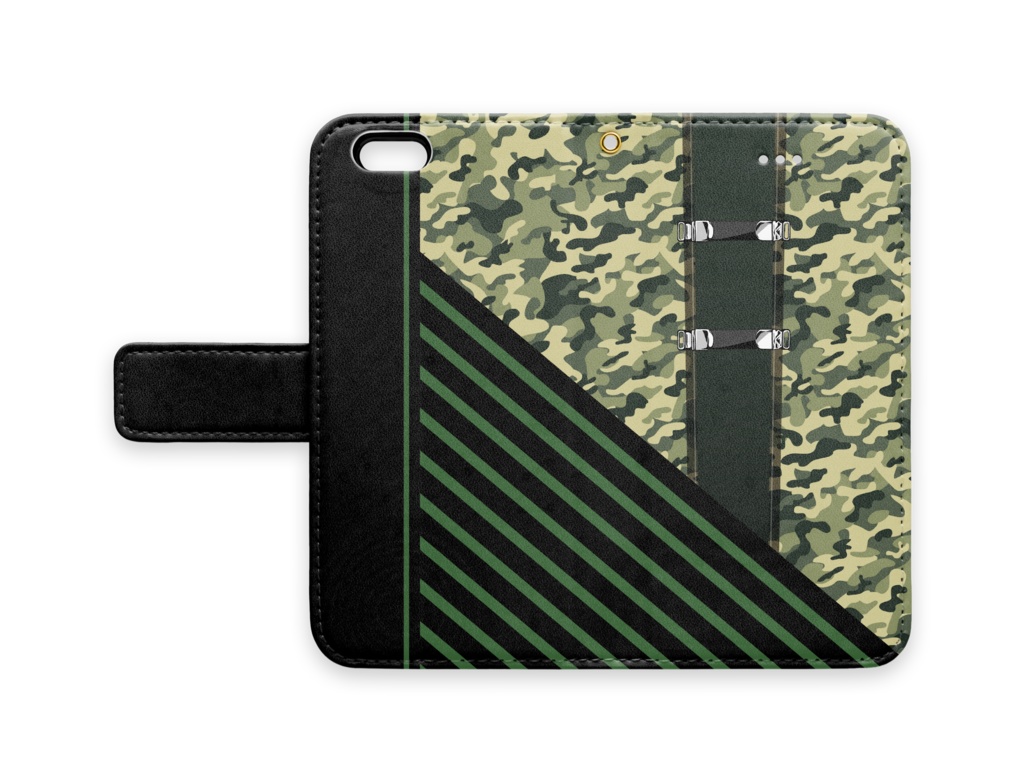 おそ松さん バンド松手帳型iPhoneケース(ベルトあり)iPhone 6 / 6s _全6種