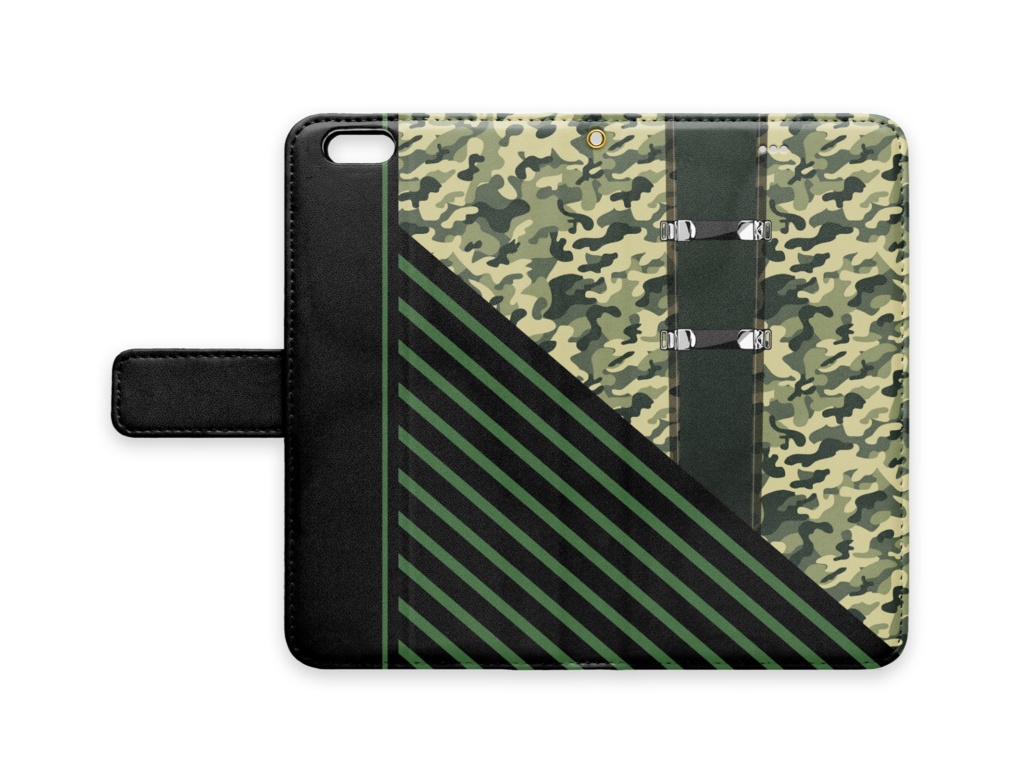 おそ松さん バンド松手帳型iPhoneケース(ベルトあり)iPhone 6 Plus / 6s Plus _全6種