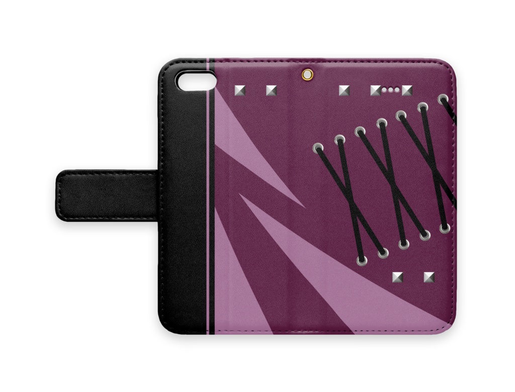 おそ松さん バンド松手帳型iPhoneケース(ベルトあり)iPhone 5 / 5s / SE _全6種