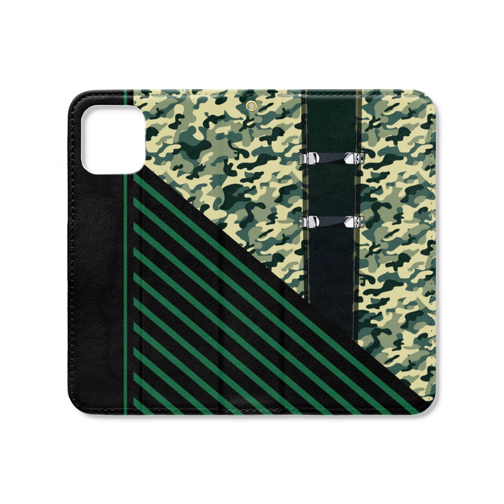 おそ松さん バンド松手帳型iPhoneケース(ベルトなし)iPhone 11 Pro _全6種