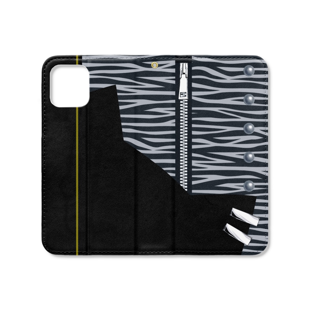 おそ松さん バンド松手帳型iPhoneケース(ベルトなし)iPhone 11 Pro _全6種