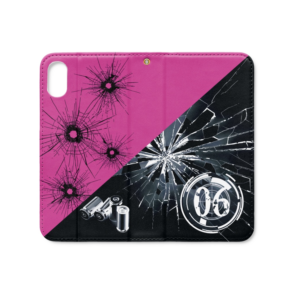 おそ松さん マフィア松手帳型iPhoneケース(ベルトなし) iPhone XS / X _全6種