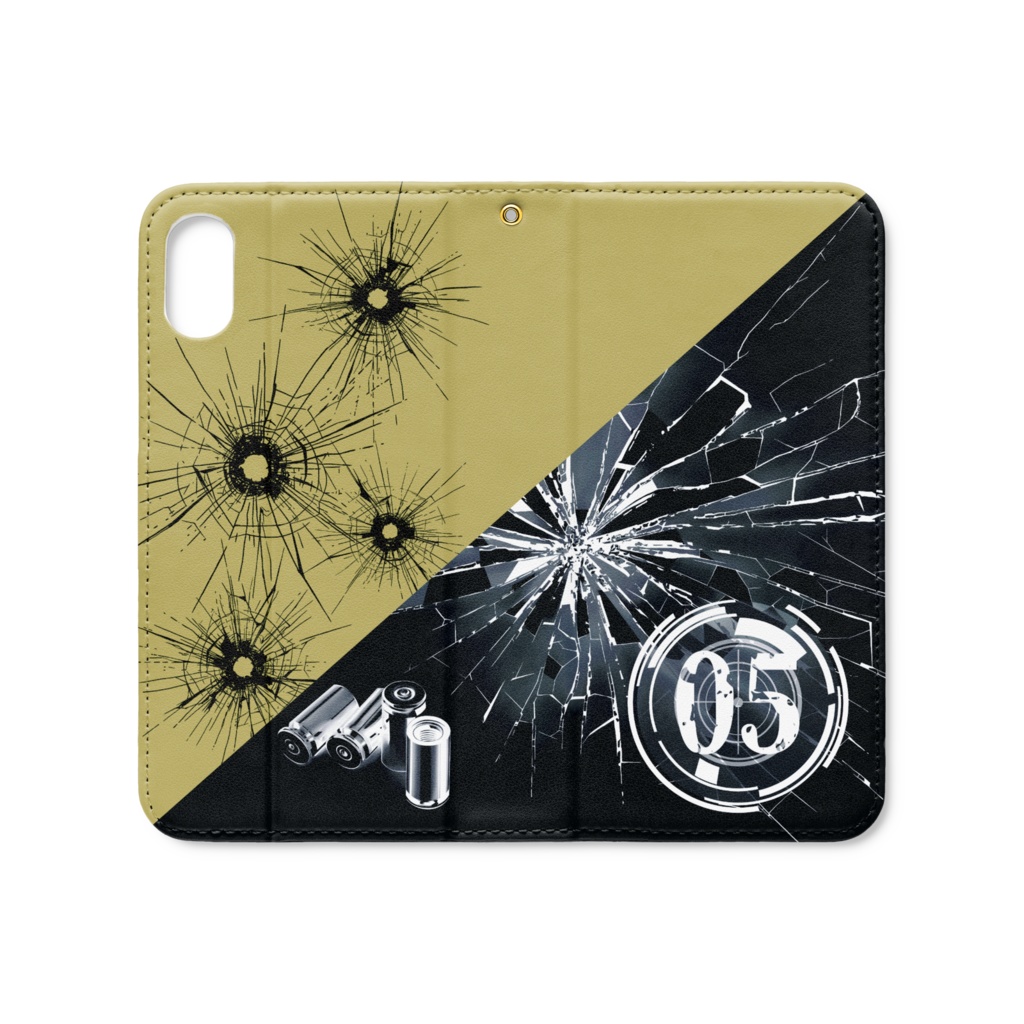 おそ松さん マフィア松手帳型iPhoneケース(ベルトなし) iPhone XS / X _全6種