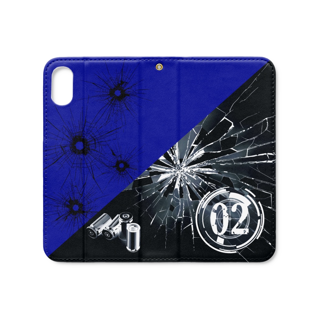 おそ松さん マフィア松手帳型iPhoneケース(ベルトなし) iPhone XS / X _全6種