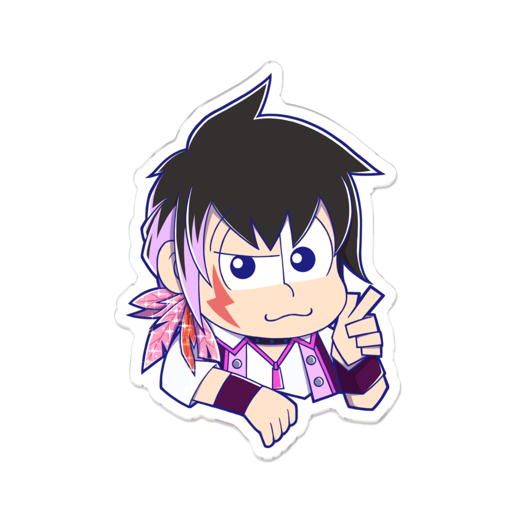 おそ松さん バンド松のっかりアクリルバッジ 全6種