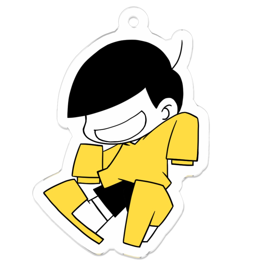 おそ松さんアクリルキーホルダー_デフォルメパーカーver._全6種