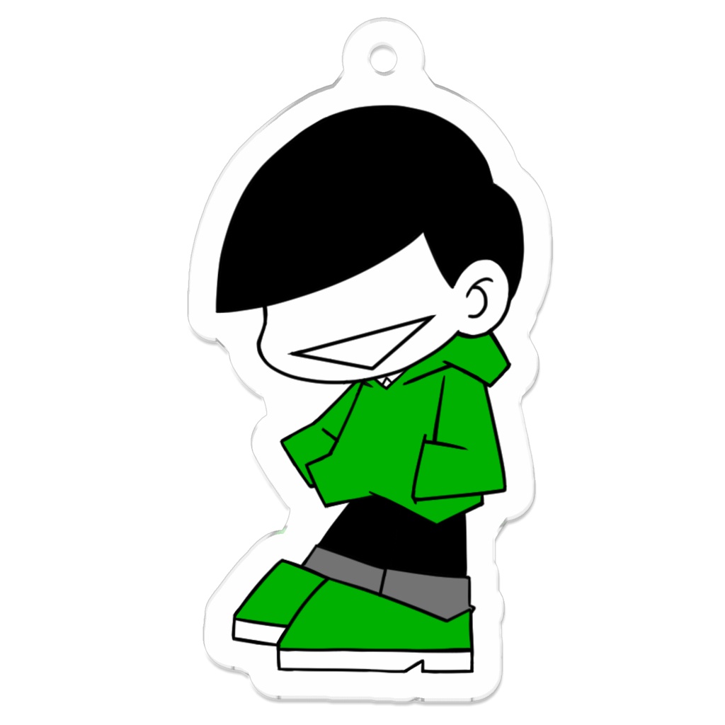 おそ松さんアクリルキーホルダー_デフォルメパーカーver._全6種