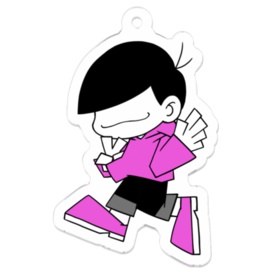 おそ松さんアクリルキーホルダー_デフォルメパーカーver._全6種