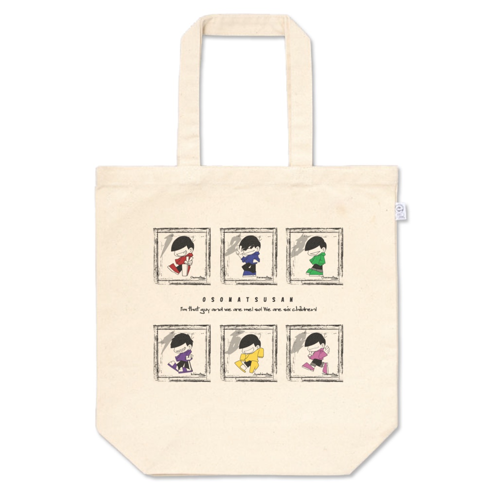 おそ松さんトートバッグ_パーカーver._全8種