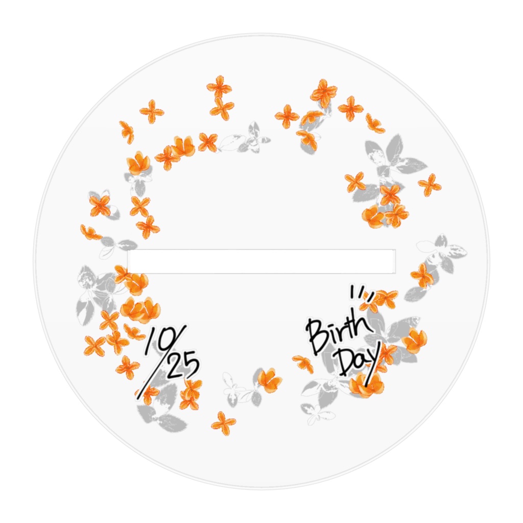 【アクリルフィギュア】2021デカラス誕生日記念グッズ【再販】