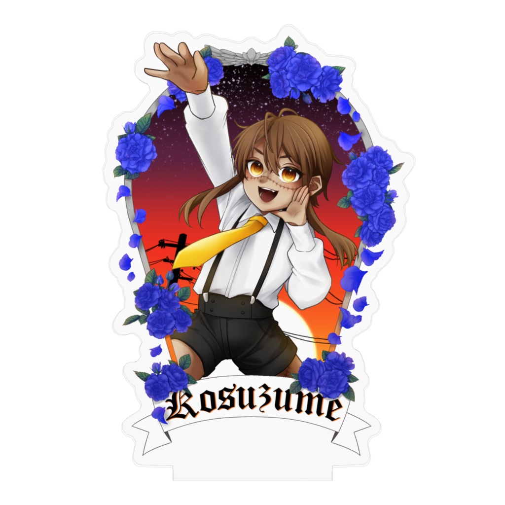 【アクリルフィギュア】2022コスズメ誕生日記念グッズ【再販】