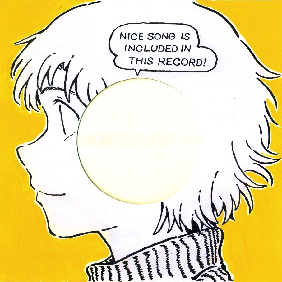 7inchジャケ絵〝INCLUDED〟【額装付】