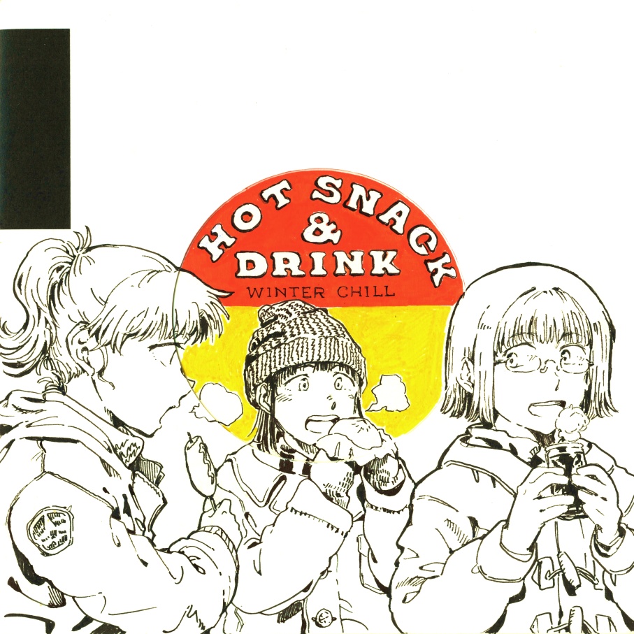 7inchジャケ絵〝WINTER CHILL〟【額装付】