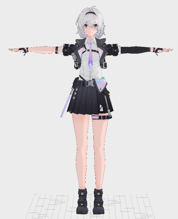 Esper Zero VRM,Vroid,PMX MMD Download