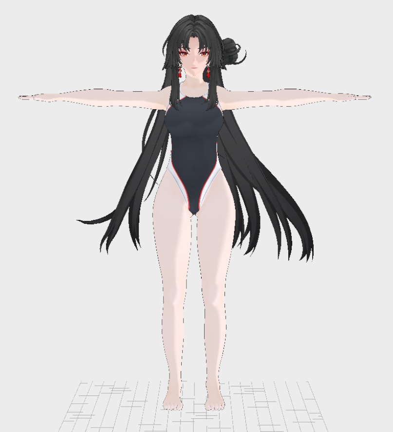Hatori VRM,Vroid,PMX MMD Download