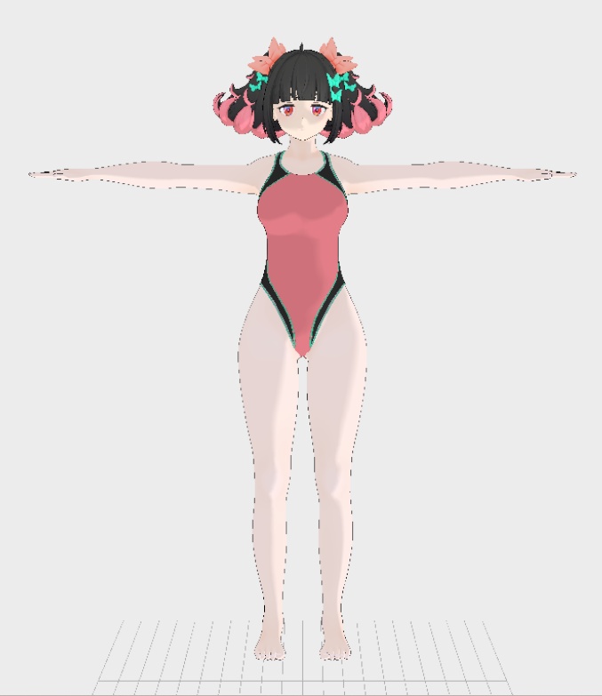 Nangong VRM,Vroid,PMX MMD Download