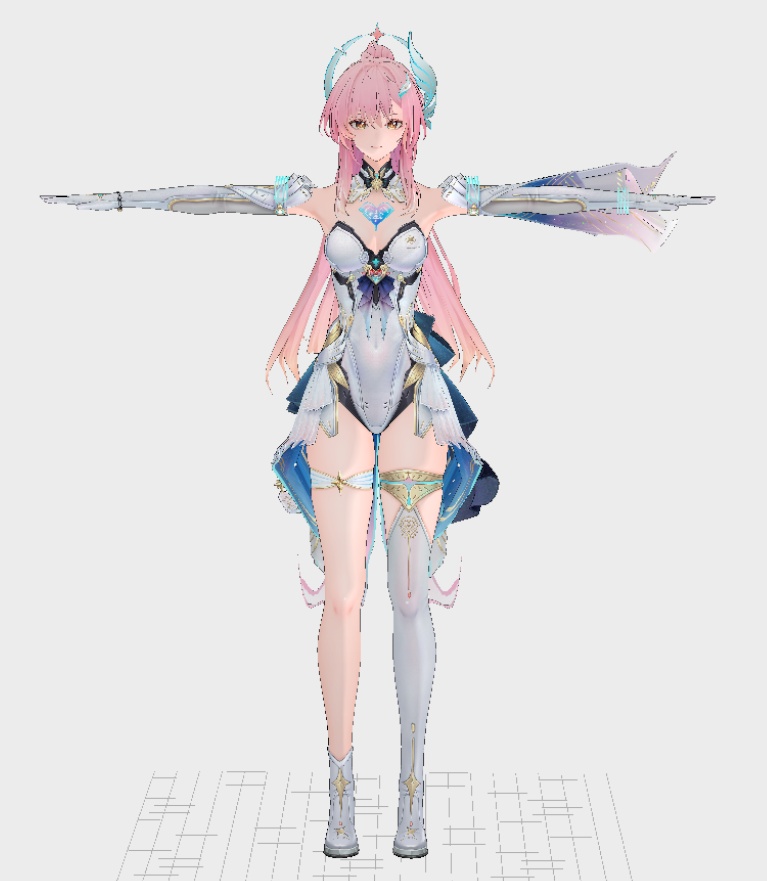 Aemeath VRM,Vroid,PMX MMD Download