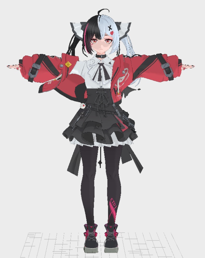 Lacrimosa VRM,Vroid,PMX MMD Download - mikelx3d2 - 2/4