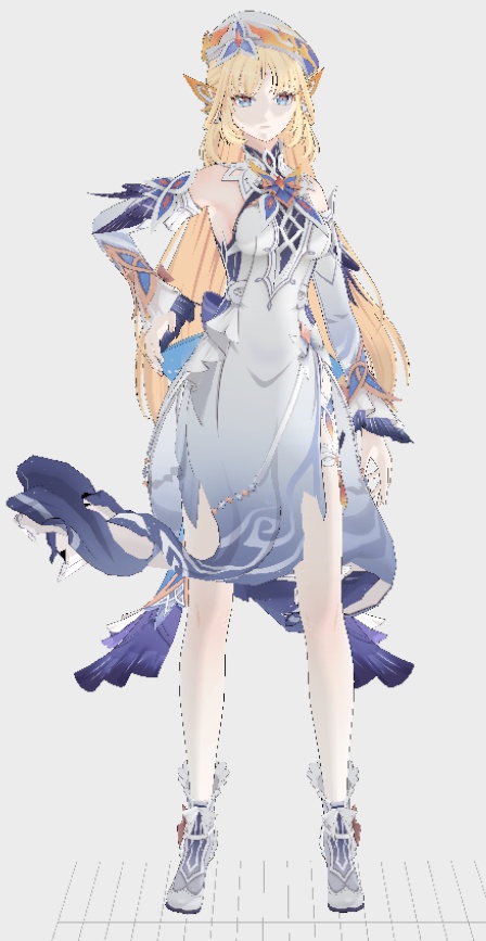 Nicole VRM,Vroid,PMX MMD Download
