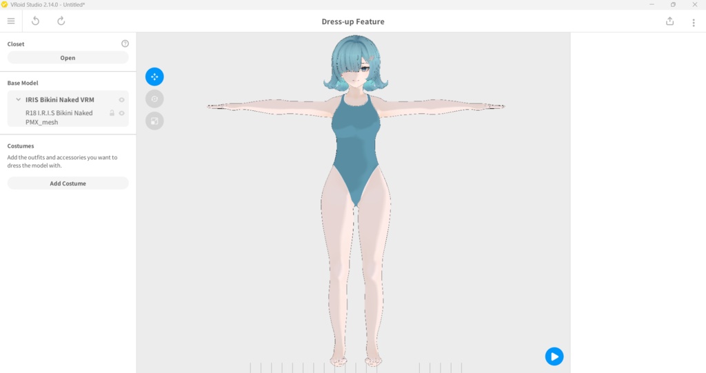 IRIS VRM,Vroid,PMX MMD Download