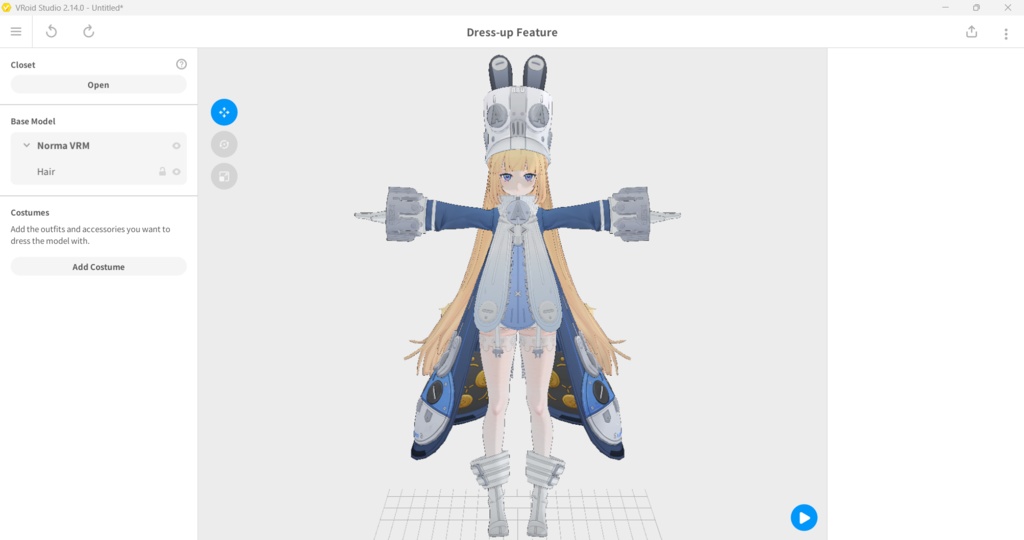 Norma VRM,Vroid,PMX MMD Download