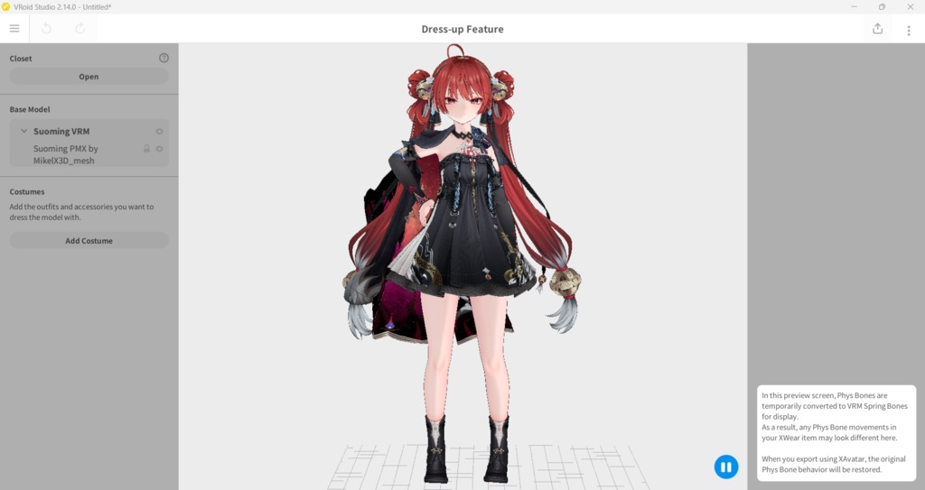 Suoming VRM,Vroid,PMX MMD Download
