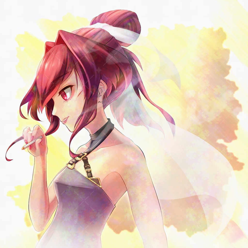 幽玄ふじっこ❖3rd anniv. 角缶バッジ_40mm