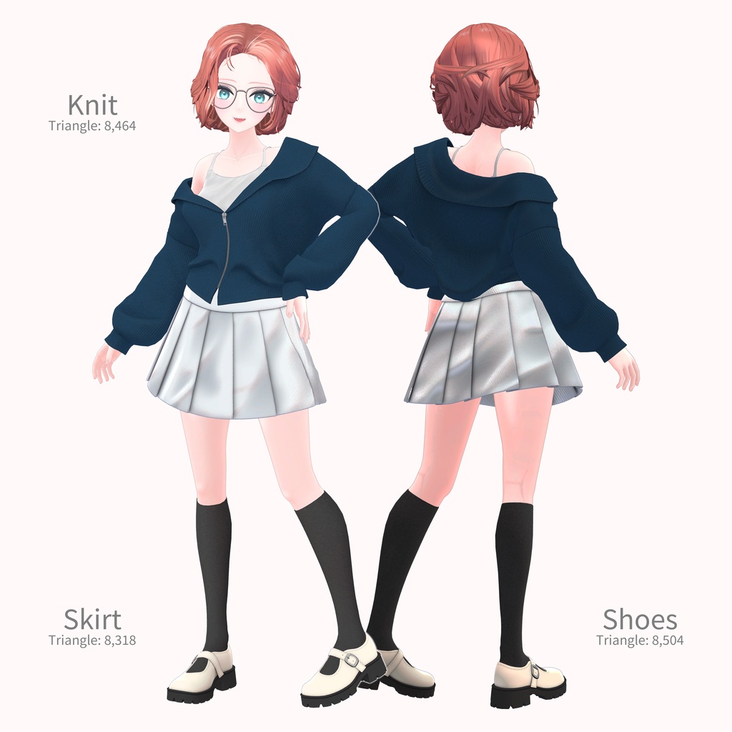 オリジナル3Dモデル「Rua」 - Heen - 2/4