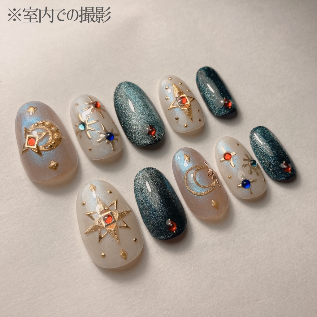 原神「モナ」イメージネイルチップ